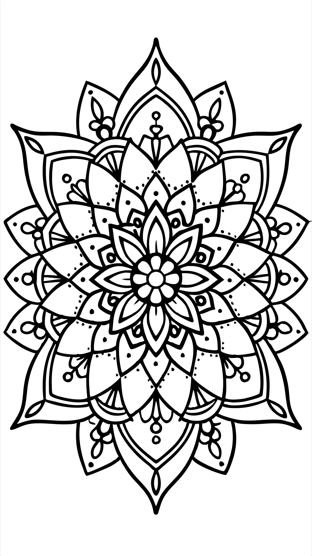 printable easy adult coloring pages